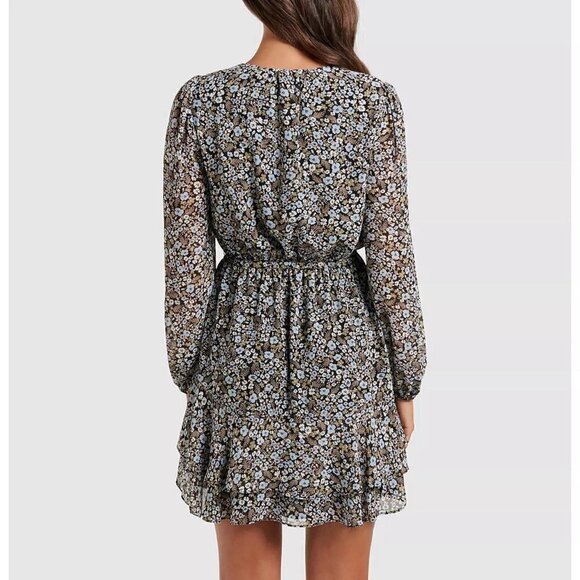 Forever New Jasmine Floral Skater Mini Dress size US 0 - Picture 4 of 10